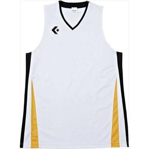 (代引不可)ＣＯＮＶＥＲＳＥ（コンバース） CB281701-1119 メンズゲームシャツ ホワイト/ブラック バスケット ケームシャツ・パンツ｜beethree