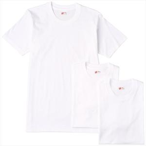 (代引不可）(ユニセックス)HM2135G-010 (ヘインズ)Hanes Tシャツ アカラベル クルーネック 3枚組  (スポーツ)(Tシャツ)｜beethree