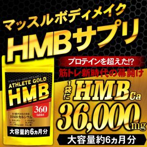 【送料無料】HMB サプリメント ダイエット サプリ トレーニング ジム （大容量約6ヵ月分/360粒）タブレット プロテイン