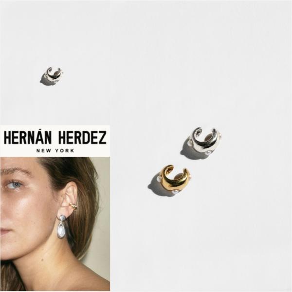 【Hernan Herdez】perlitas ear cuff  Sterling Silver ...