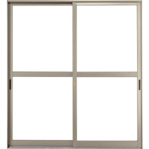 アルミフロント・引き違い（規格外）・70見込・下レールアルミ標準・中