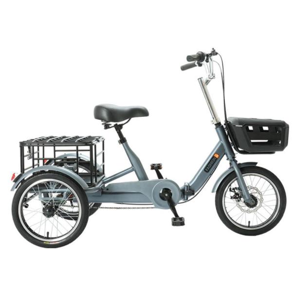 大人用三輪車 自転車アシスタント ビーチクルーザー シニア用 女性用 3輪 男女兼用 人力車 クルー...