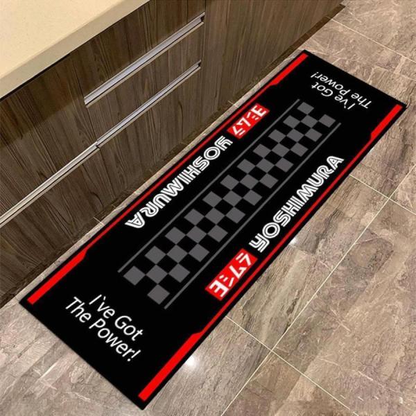 オートバイのフロアマッ ト洗えるノンスリップオイル吸収ガレージフロアパーキングマット 自転車やバイク...