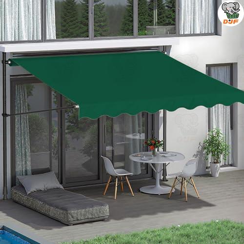 オーニング オーニングテント 幅 150/200/250/300/350cm 伸縮タイプ 日よけ 巻...