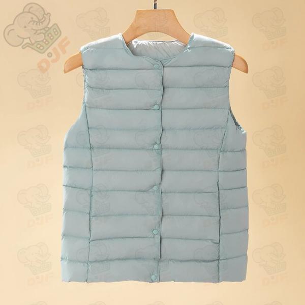 ダウンベスト ダウンジャケット ライトダウン Vネック メンズ インナーダウン 軽量 防寒 ビジネス...