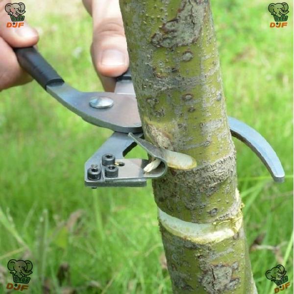 新品 園芸用ナイフ 環状剥皮 取木鋏 剥皮鋏 環状剥皮ナイフ プライヤー式 替刃付き 幹の樹皮 剥ぎ...