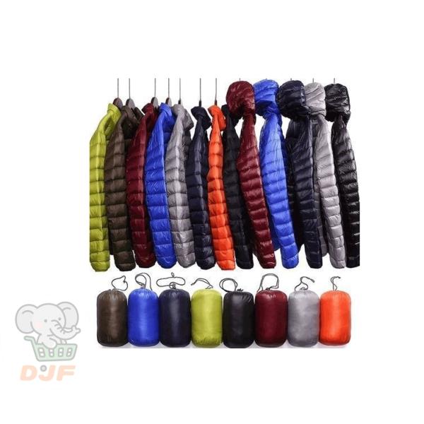 ウルトラライト ダウンジャケット メンズ 超軽量 ダウンコート ライトダウン 立ち襟/フード ファス...