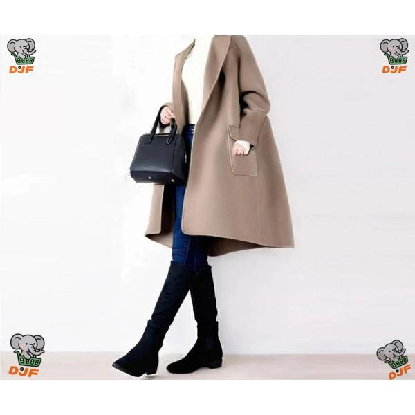 2025日系 風ボアコート ファスナー カジュアル コート おしゃれ 春秋冬 レディース ロングコー...