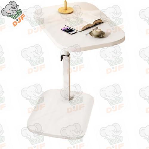 サイドテーブル 昇降式 ベッドサイドテーブル 回転 ソファーテーブル 介護テーブル 高さ調整 耐水 ...