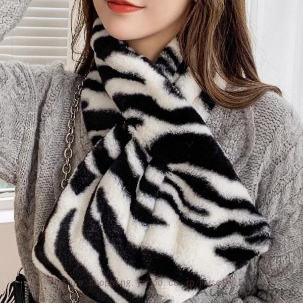 ファーティペット レディースティペット ふわふわ あたたか フェイクファー 差し込み 襟巻き 柔らか...