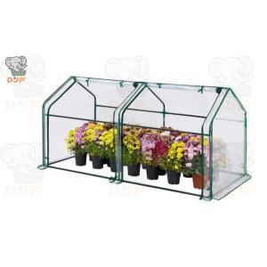 屋外温室 ビニールハウス ビニール温室 四季の家庭用温室 温室ガーデンルーム 家庭用 害虫の予防 防...