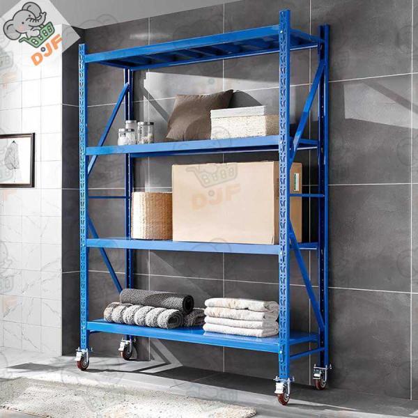 スチールラック 業務用 キャスター付き 倉庫 耐荷重150kg/段 幅120/150/200*奥行5...