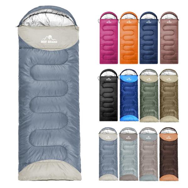 寝袋 シュラフ 車中泊 グッズ 封筒型 連結 キャンプ 防寒 冬 アウトドア 旅行 軽量 防災 コン...