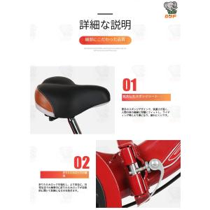 大人用三輪車、三輪折りたたみ自転車、前後二層ブ...の詳細画像2