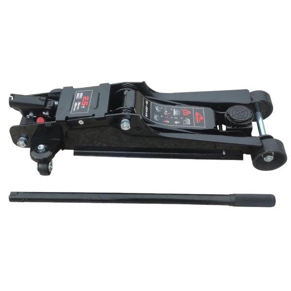 油圧 ジャッキアップ タイヤ交換 ガレージジャッキ フロアジャッキ 2.5t 油圧 低床 ポンプ式 ...