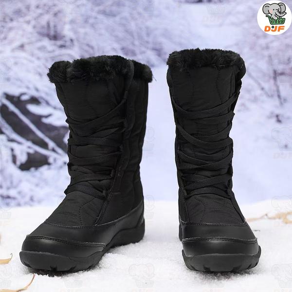 スノーブーツ レディース 軽量 裏起毛 防寒靴 防滑 防寒 コンフォートシューズ 厚底 雪用 ショー...