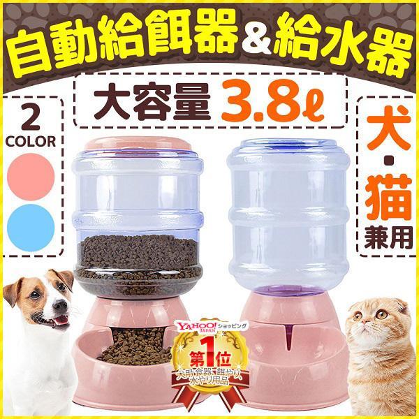 給餌器 給水器 セット 猫 犬 自動給餌器 ペットウォーター 自動給水器 ペット 餌 ペット給水器 ...
