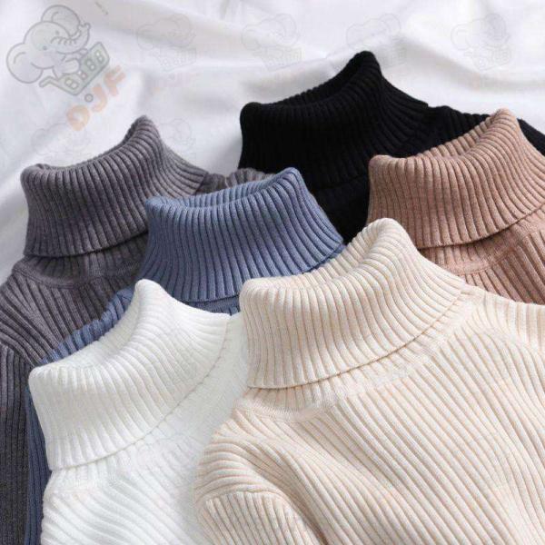 ニットセーター レディース ニット セーター リブタートルネックニット トップス タートルネック ハ...