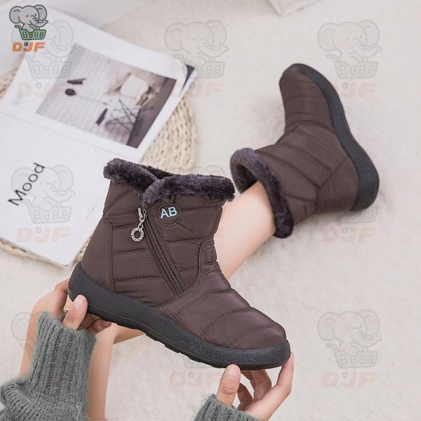 スノーシューズ スノーブーツ レディース 裏起毛 ムートンブーツ 防寒ブーツ ルームシューズ 冬靴 ...