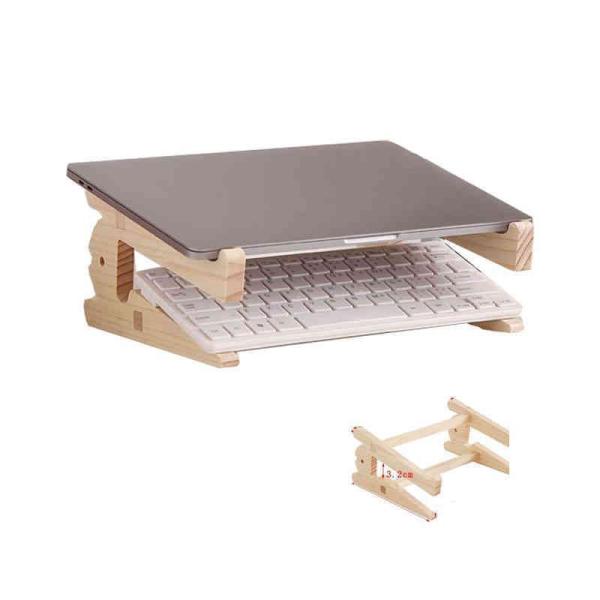 ノートパソコンスタンド パソコン収納 パソコンスタンド ノートPC 縦置き 木製 パソコン台 PC台...