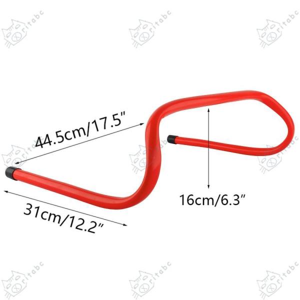 トレーニングハードル 12個セット ミニハードル スピード・敏捷性強化 軽量 持ち運び便利