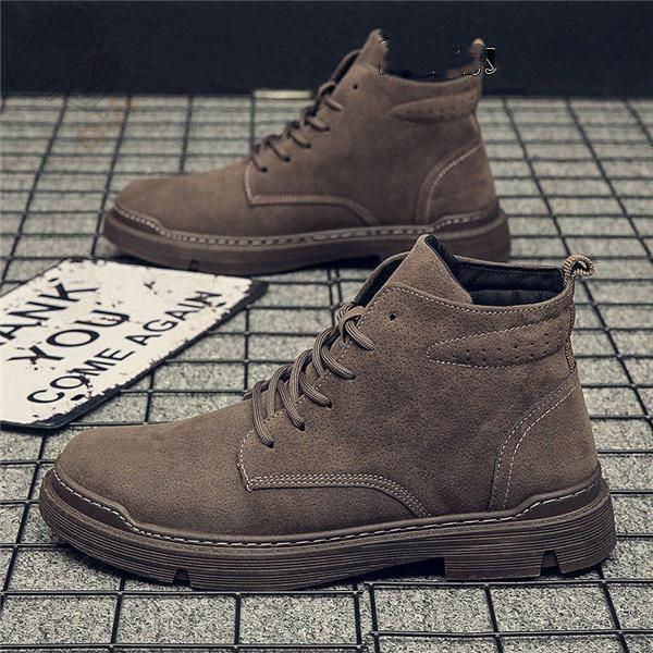 メンズ 編み上げ 冬靴 軽量 裏起毛 防寒 防滑 靴 紳士靴 疲れにくい 暖かい 通学 ウォーキング...