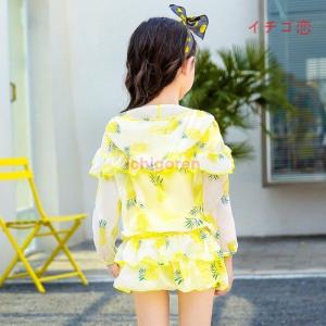 キッズ 水着 女の子 セパレート 長袖 3セッ...の詳細画像5