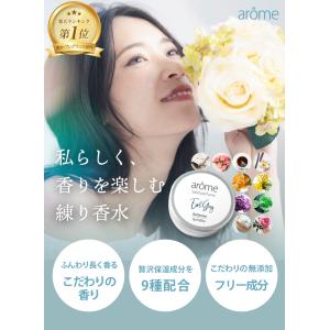 練り香水 選べる香り バニラ 金木犀 紅茶の香...の詳細画像1