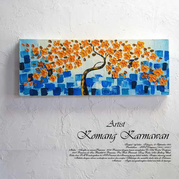 絵画 バリ絵画 アート 幾何学 花 サクラ さくら 桜 パネルアート モダンアート アートフレーム ...