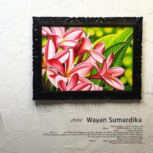 【ヤ取】≪W924ジ≫ バリ絵画/熱帯花鳥画 サイン入り/銘有 ブンゴセカン様式 額入り 大型/横幅約147cm×高さ約96cm 綿キャンパス地 アジアン雑貨 楽天市場】【送料無料！】バリ絵画 熱帯花鳥（PA-015-27）94×74cm