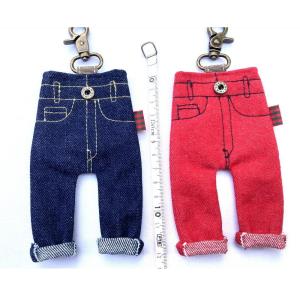 ネーム刺繍入れます!ちびデニムキーホルダー 倉...の詳細画像2