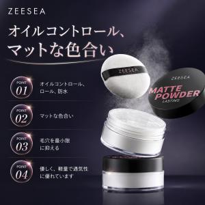 ZEESEA ズーシー オイルコントロールセッティングパウダー 22g 大容量 100円OFFクーポン