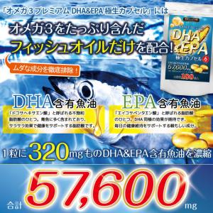DHA EPA サプリ オメガ3 フィッシュオ...の詳細画像3