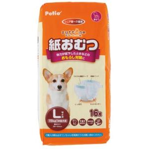 紙おむつ ペティオ 老犬介護用 L 16枚