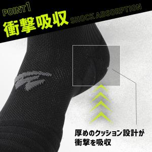 ランニング ソックス ロングタイプ メンズ キ...の詳細画像5