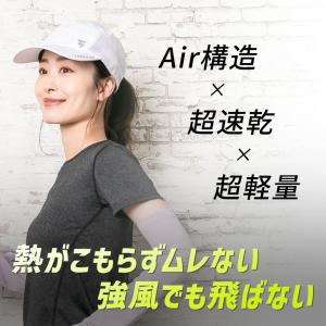 男女兼用 スポーツキャップ ランニングキャップ...の詳細画像2