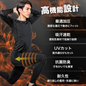 コンプレッション タイツ メンズ コンプレッシ...の詳細画像5