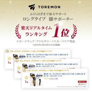 膝サポーター ロングタイプ 大きい サイズ ス...の詳細画像1