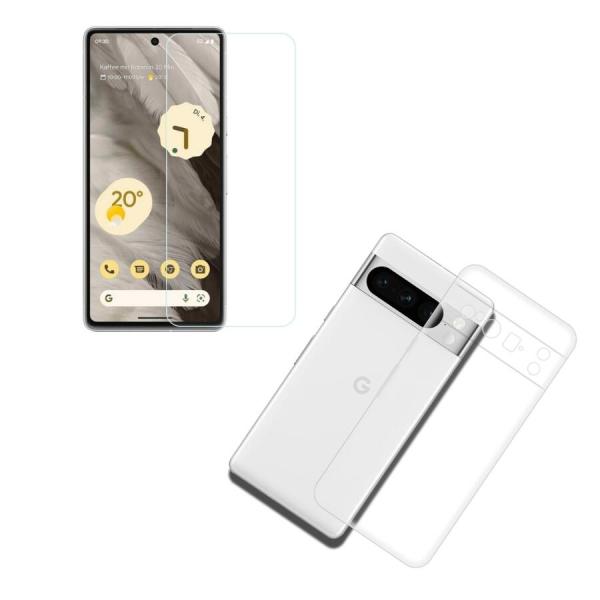 【フィルム＆TPU】Pixel 8 Pro対応 透明TPUケース＆強化ガラスフィルムセット 衝撃吸収...
