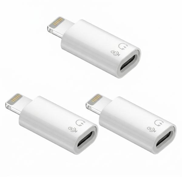 【3個セット】 iPhone対応 OTG USB-C Type-C 変換アダプタ データ転送 小型 ...