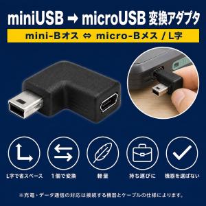 USB変換アダプタ タイプB miniUSB ...の詳細画像2