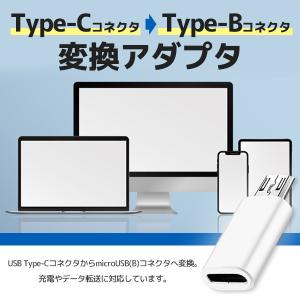 Type-C→Type-B 変換アダプタ アン...の詳細画像1