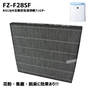 シャープ 空気清浄機 フィルター FZ-F28SF 集じんフィルター 脱臭フィルター 空気清浄機 脱臭 HEPAフィルター 互換品｜behindtrade