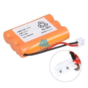 サンヨー対応 NTL-200 TEL-BT200 パナソニック対応 BK-T411 バッテリー 充電器 子機 コードレス 充電池 互換