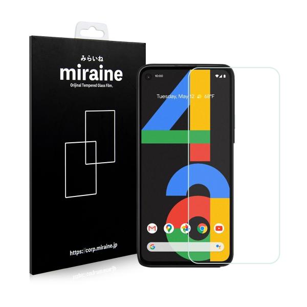 Google Pixel 4a ピクセル4a フィルム ガラス 強化ガラスフィルム 液晶保護 旭硝子...