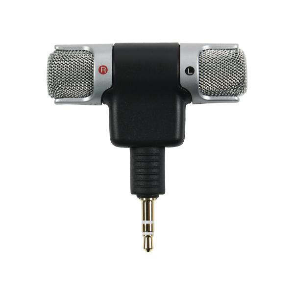 ステレオマイク 3.5mm ステレオミニ 互換品 電池不要 左右独立 角度調整 可能 スマホ使用不可...