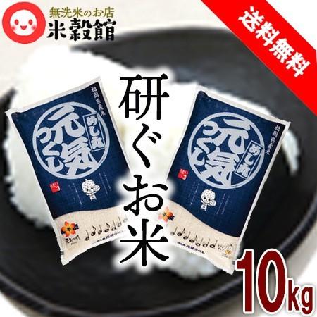 米10kg めし丸 元気つくし 福岡県産 5kg×2個セット 研ぐお米 送料無料 令和5年産