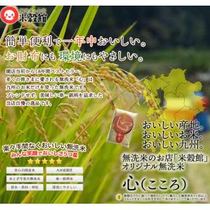 【令和7年産】米10kg 無洗米「心」 九州産...の詳細画像1