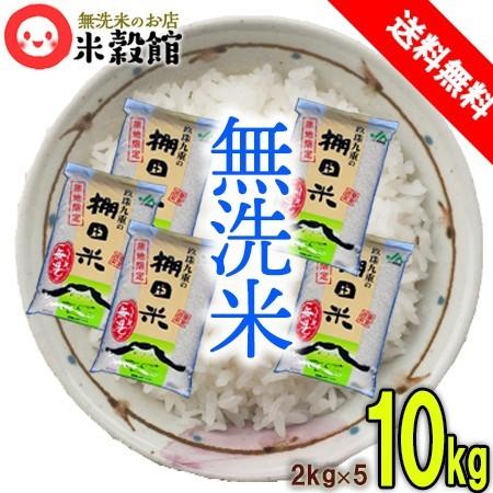 10kg 米 九州 大分県玖珠九重の棚田米 2kg×5個セット 無洗米 送料無料