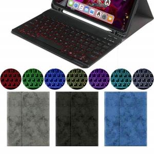 バックライト付き iPad アイパッド キーボード ケース 2018 新型 iPad Pro 11 iPad6 iPad5 iPad Air Air2 Pro 9.7 ペンホルダー内蔵 Apple Pencil 充電対応
